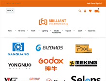 Tablet Screenshot of brilliant.com.sg