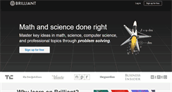 Desktop Screenshot of brilliant.org